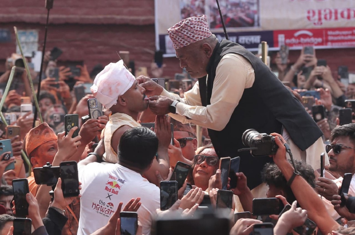 बोडेमा जिब्रो छेड्ने जात्रा (तस्बिरहरू)