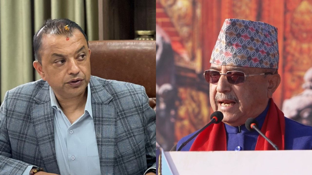 कांग्रेस सभापति गगन थापा र खड्काबीच भेट, के भयो कुराकानी ?