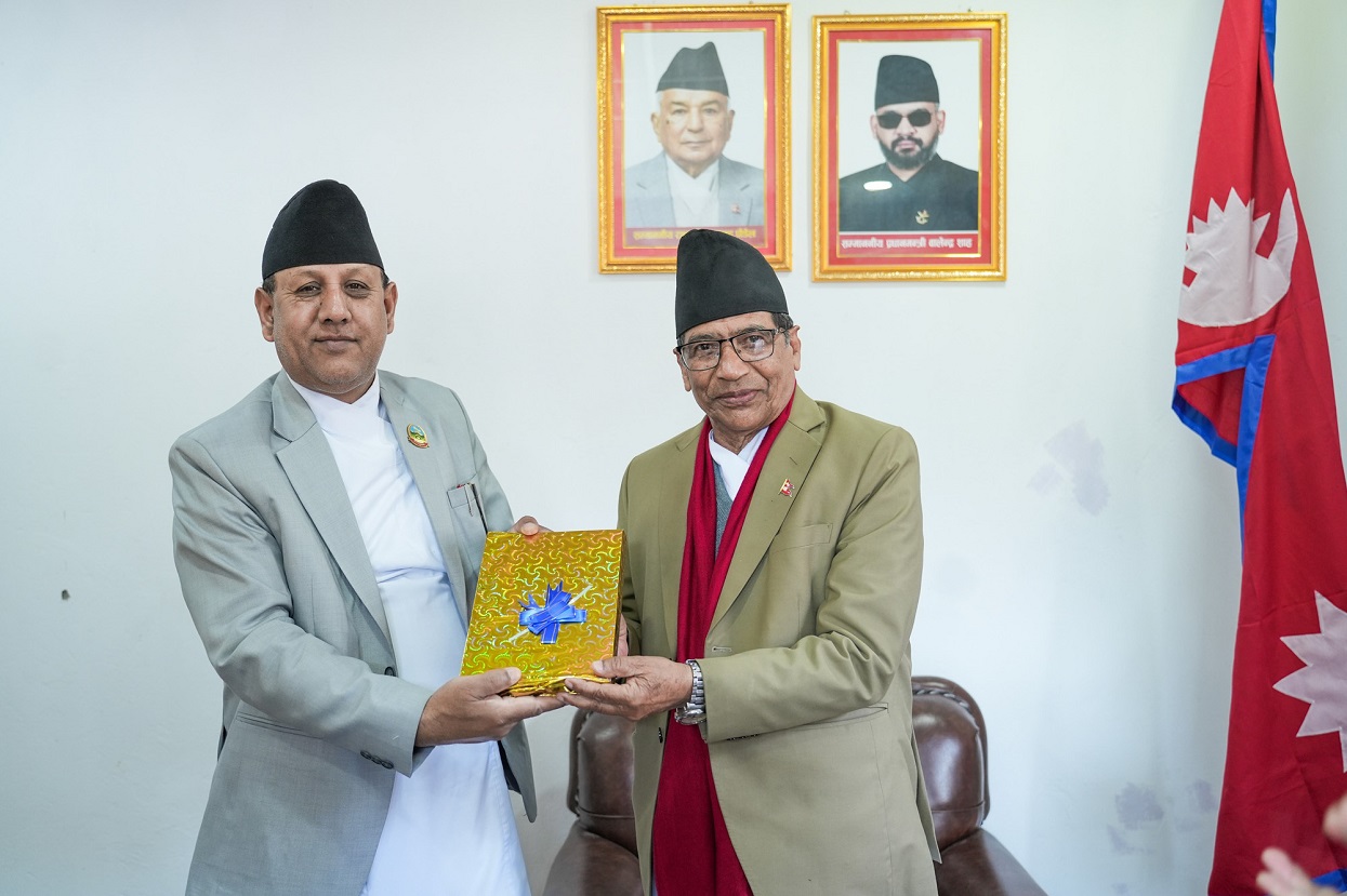 प्रदेश प्रमुखसमक्ष मुस्लिम आयोगको वार्षिक प्रतिवेदन पेस