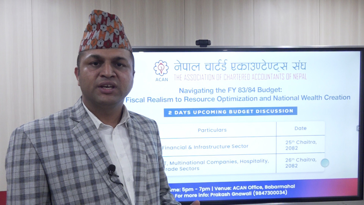 चार्टड एकाउण्टेण्ट्स संघले गर्‍यो प्रिबजेट छलफल