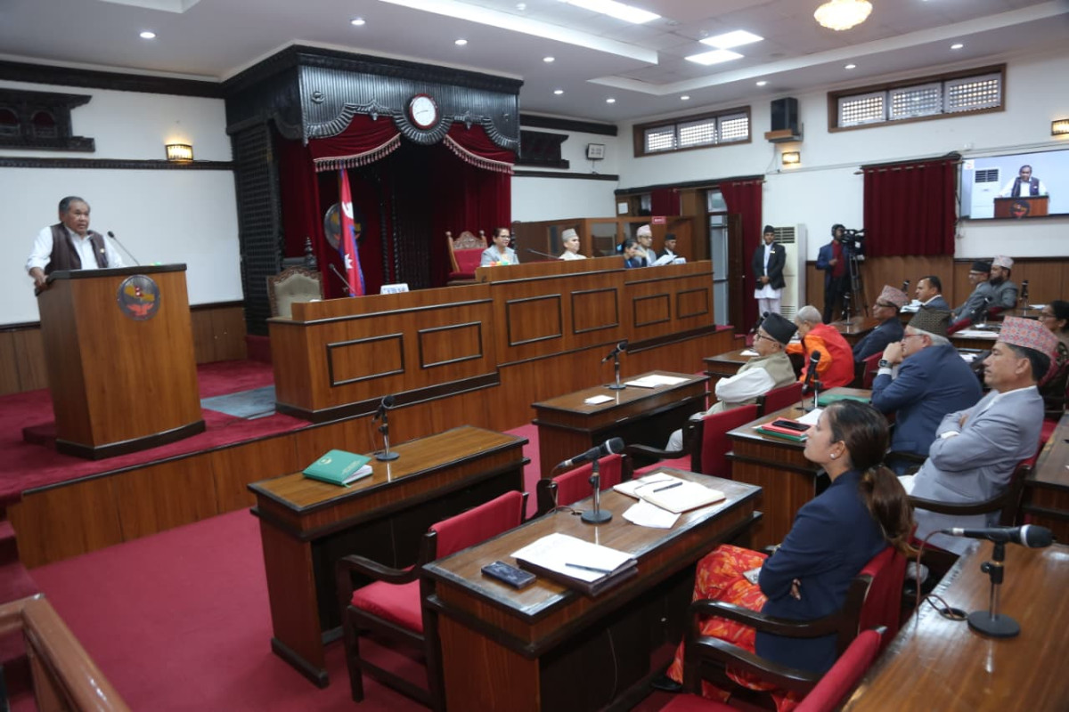 राष्ट्रिय सभामा अख्तियार दुरुपयोग अनुसन्धान आयोगको वार्षिक प्रतिवेदन पेस