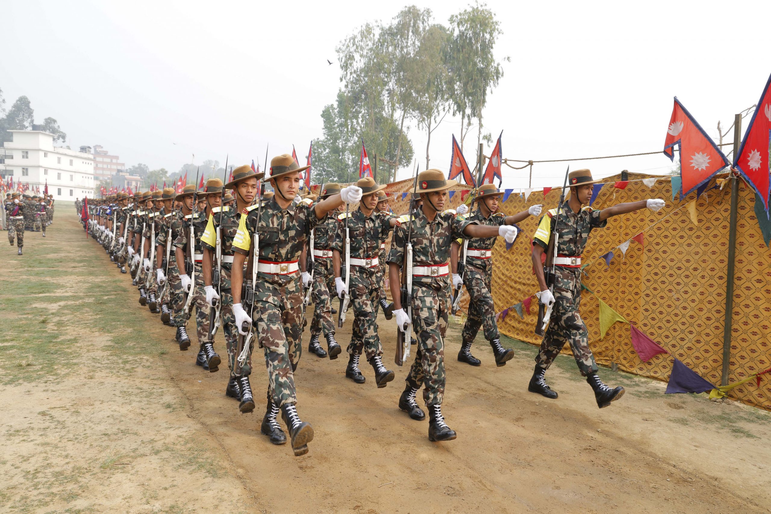 नेपाली सेनाको ९६ जना सैनिकलाई दर्ज्यानी चिह्न प्रदान