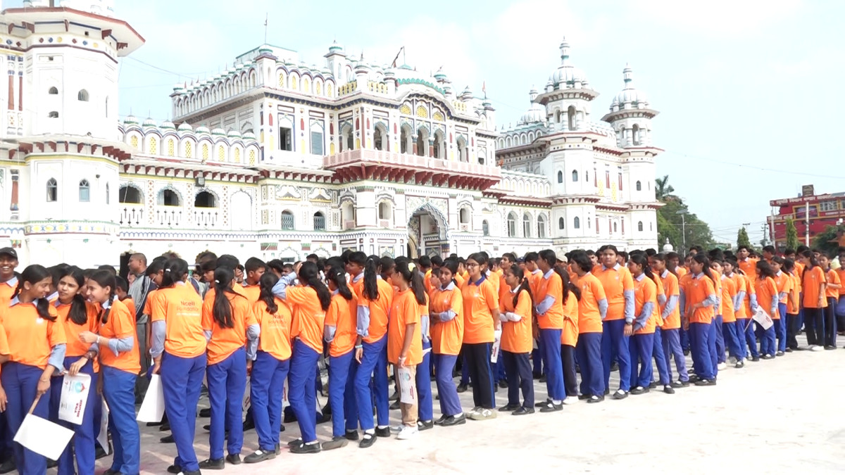 जनकपुरलाई विश्व सम्पदा सूचीमा सूचीकृत गराउन यात्रा
