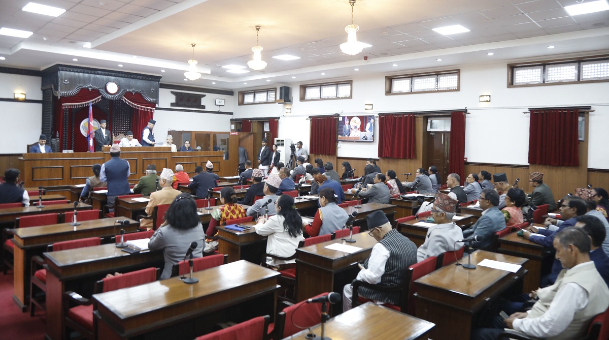 राष्ट्रिय सभामा अभौतिक सांस्कृतिक सम्पदा संरक्षण विधेयक सम्बन्धी प्रतिवेदन पेस