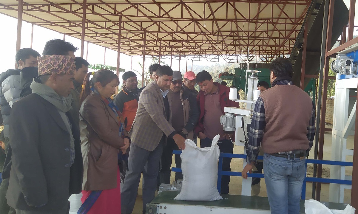 प्राङ्गारिक मल तथा बायोग्याँस उद्योग: उद्घाटन गरेको पाँच वर्ष बित्यो, अझै सञ्चालन गरिएन
