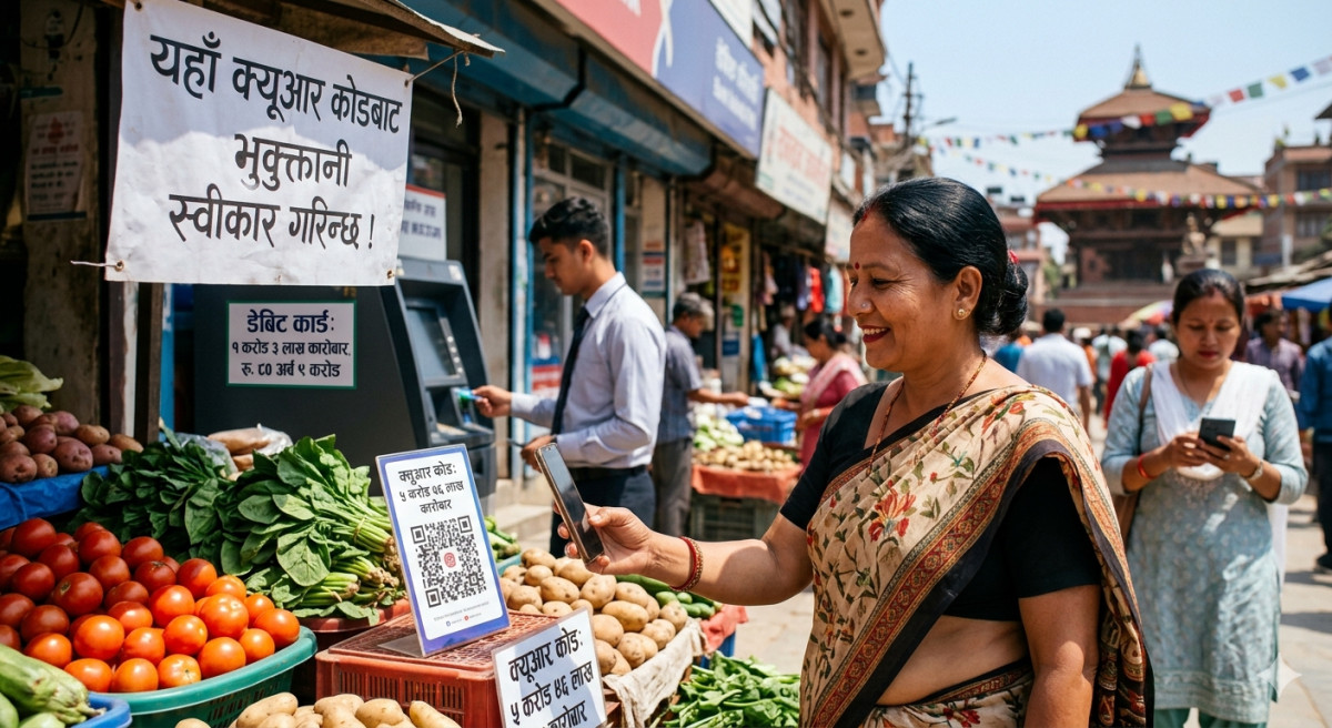 विद्युतीय कारोबारमा उल्लेख्य वृद्धि, क्यूआर भुक्तानी सबैभन्दा अगाडि