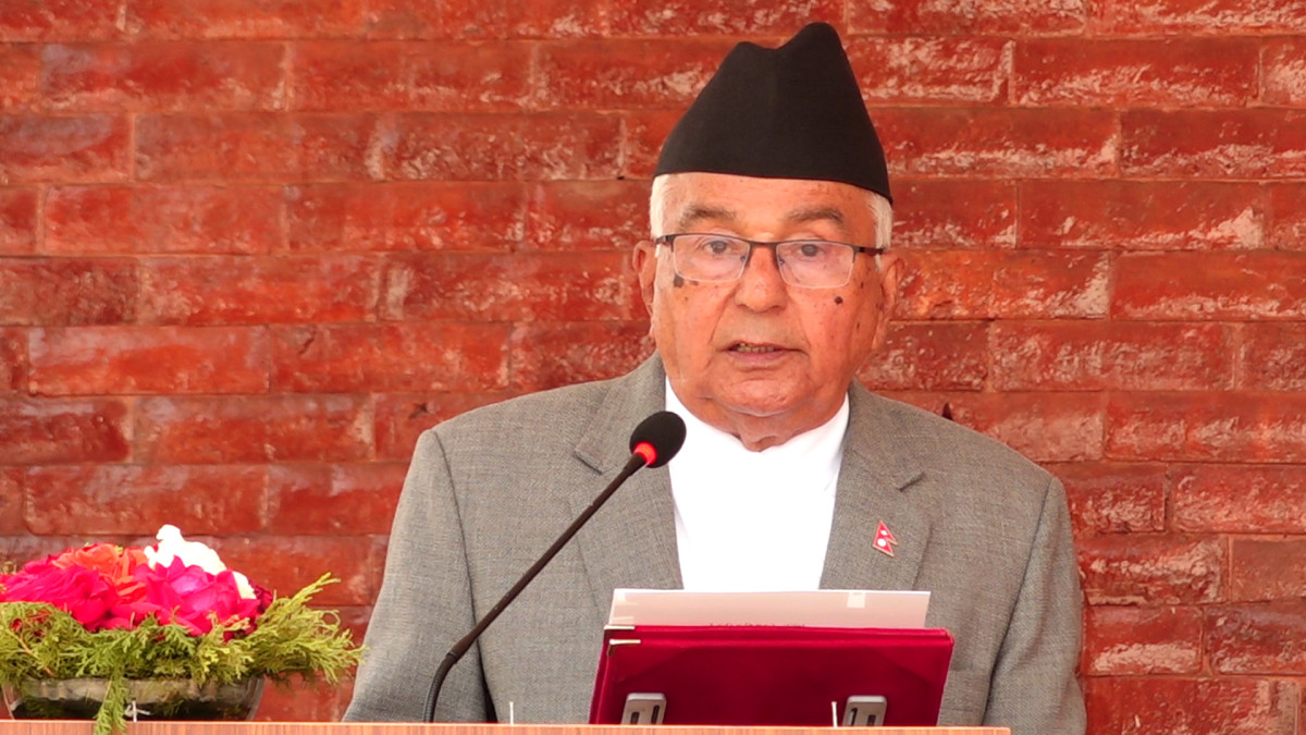 समृद्धिको लक्ष्य प्राप्ति आजको राष्ट्रिय आवश्यकताः राष्ट्रपति पौडेल