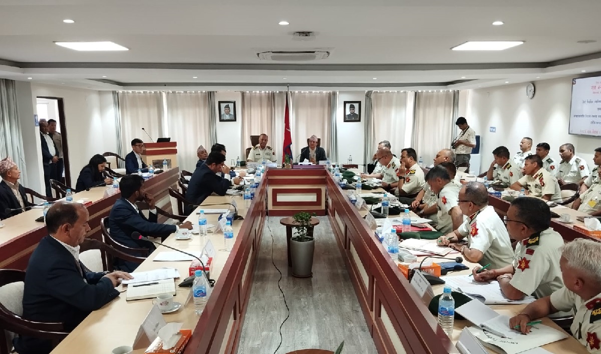 रक्षा मन्त्रालयको लक्ष्यअनुसार ८० प्रतिशतभन्दा बढी प्रगति