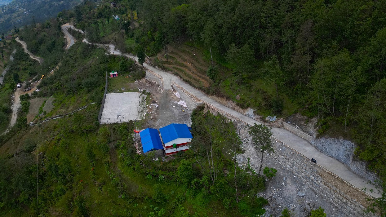 म्याग्दीको वाखेतमा मार्ग खुलेको १६ वर्षपछि सडक स्तरोन्नति