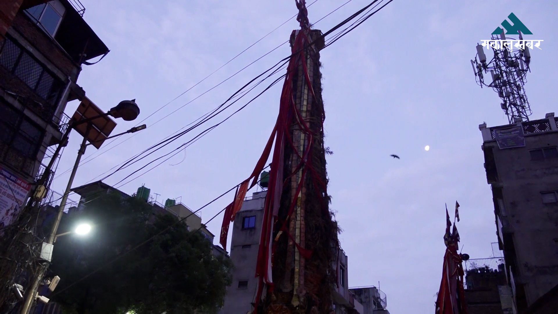 रातो मत्स्येन्द्रनाथको रथ असार ३ गते जावलाखेल तानिने