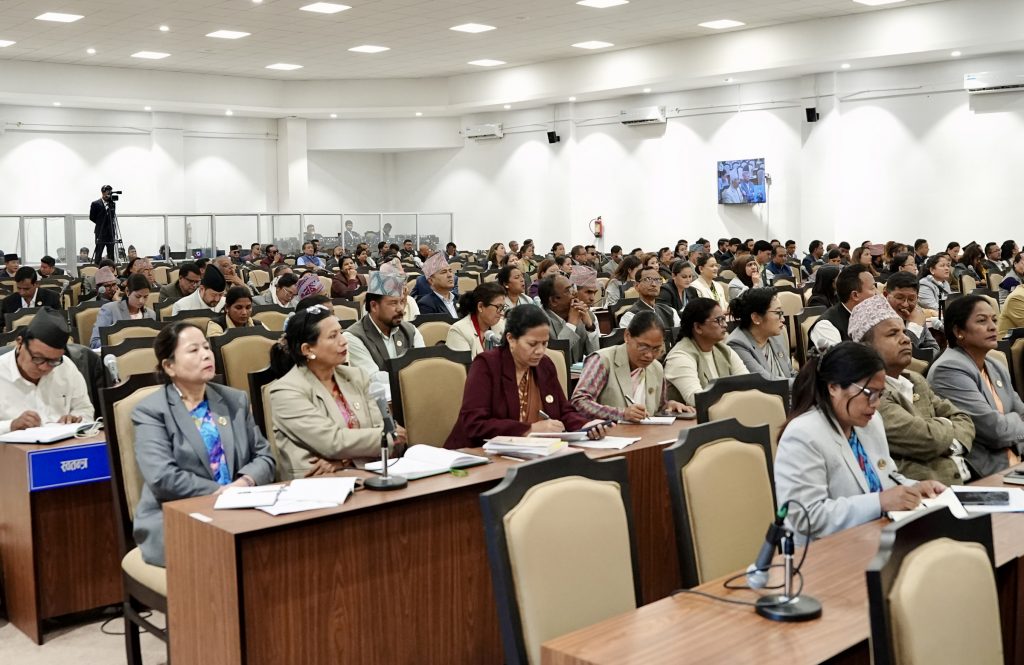 प्रतिनिधि सभा बैठक स्थगित
