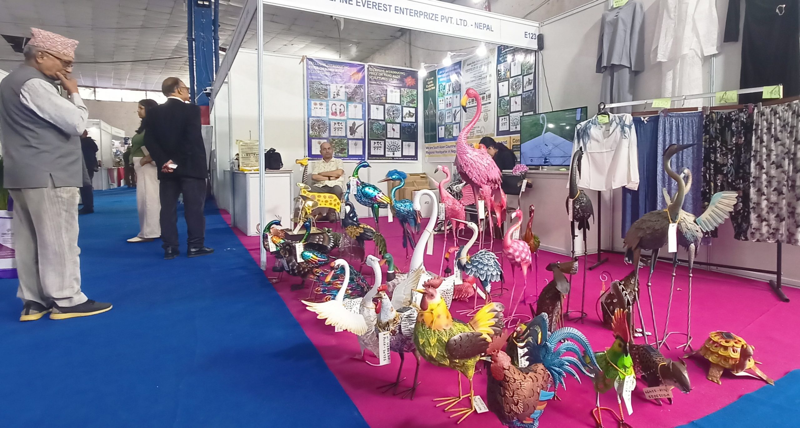 भृकुटीमण्डपमा दक्षिण एसियाली व्यापार मेला जारी