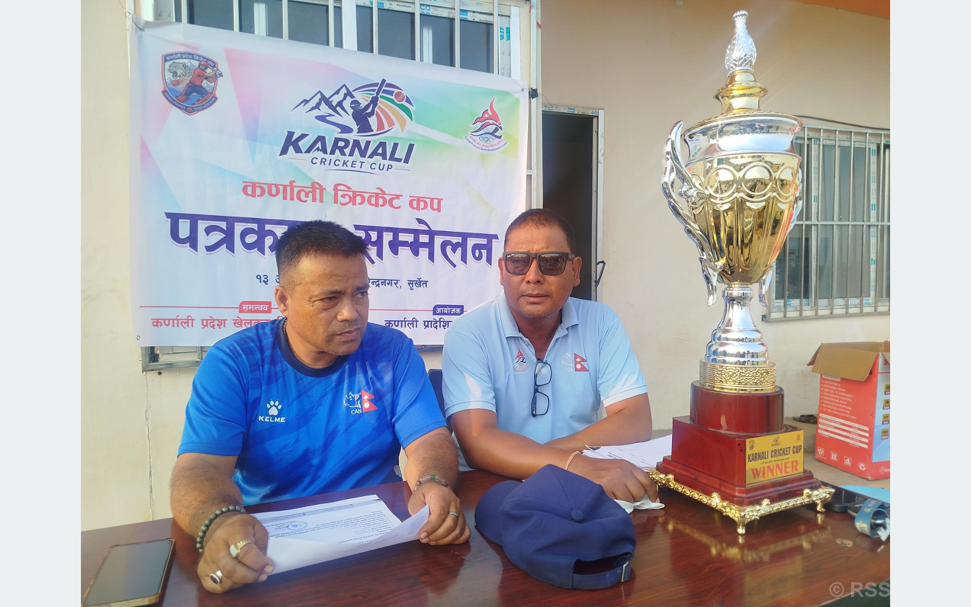 ‘कर्णाली क्रिकेट कप–२०८३’ आजदेखि