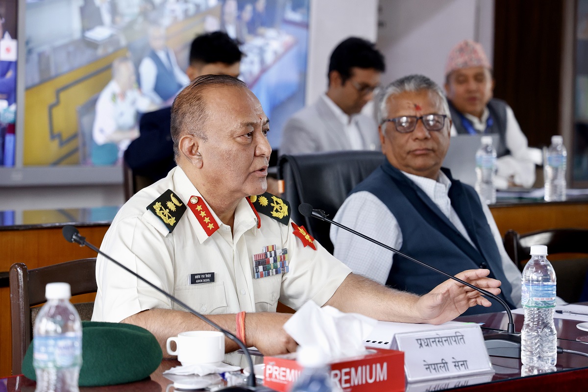 पुराना प्रमाणहरू खोज्ने र बेरुजु घटाउने कार्य प्राथमिकतामा- प्रधानसेनापति सिग्देल