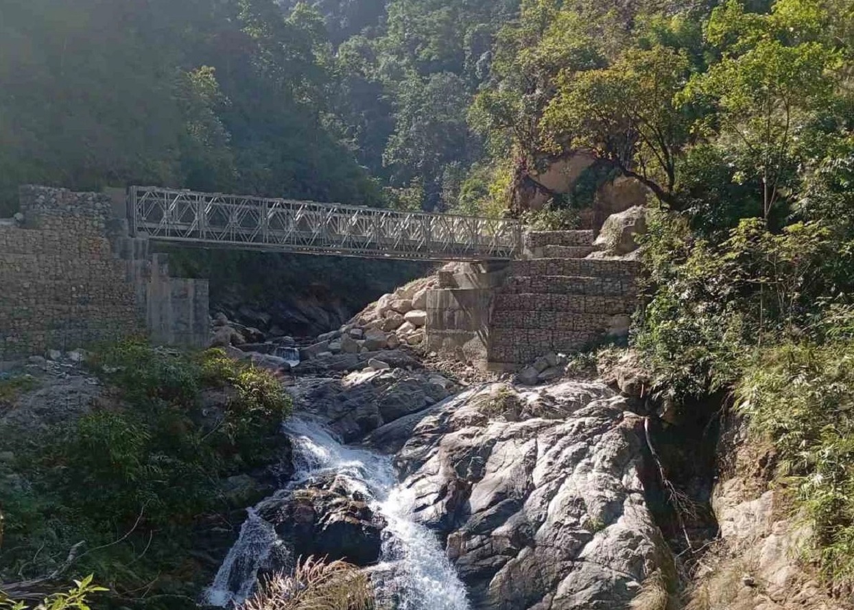 बेथानचोकमा बेलीब्रिज निर्माणले आवागमनमा सहजता