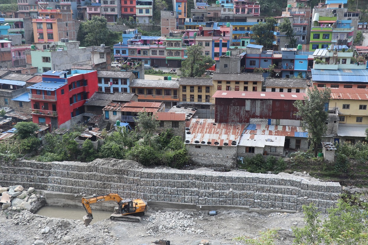 मंगलाघाटमा बस्ती संरक्षण योजना कार्यान्वयमा