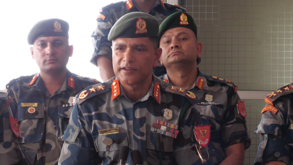 महानिरीक्षक पौडेलको प्रतिबद्धता- सशस्त्र प्रहरीमा आर्थिक सुशासन र सीमा सुरक्षालाई प्राथमिकता दिने