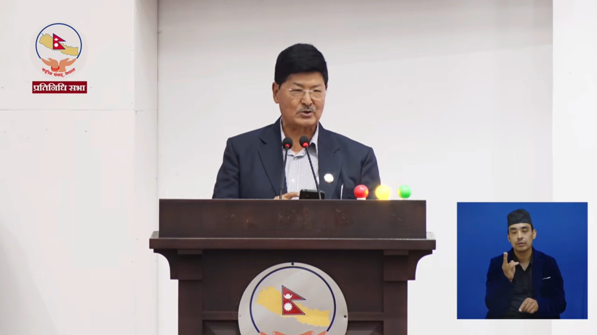अर्थ मन्त्रालयको पुनर्संरचना र एमसीसीको बजेट कटौती गर्न सांसद तामाङको माग