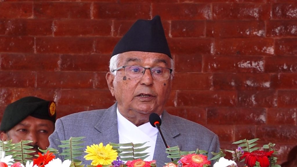 भानु जयन्तीमा राष्ट्रपतिको सन्देश : मातृभाषा संरक्षण गर्नु सबैको दायित्व हो