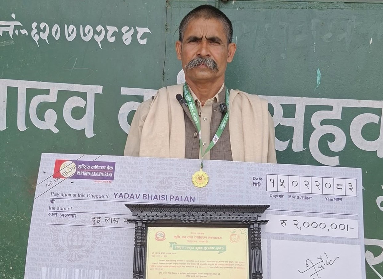 भैँसीपालनमा भविष्य खोज्दै रामसुहावन