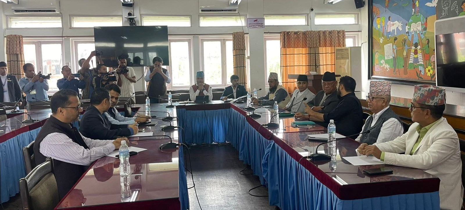 रवि लामिछानेले बोलाएको सर्वदलीय बैठक जारी