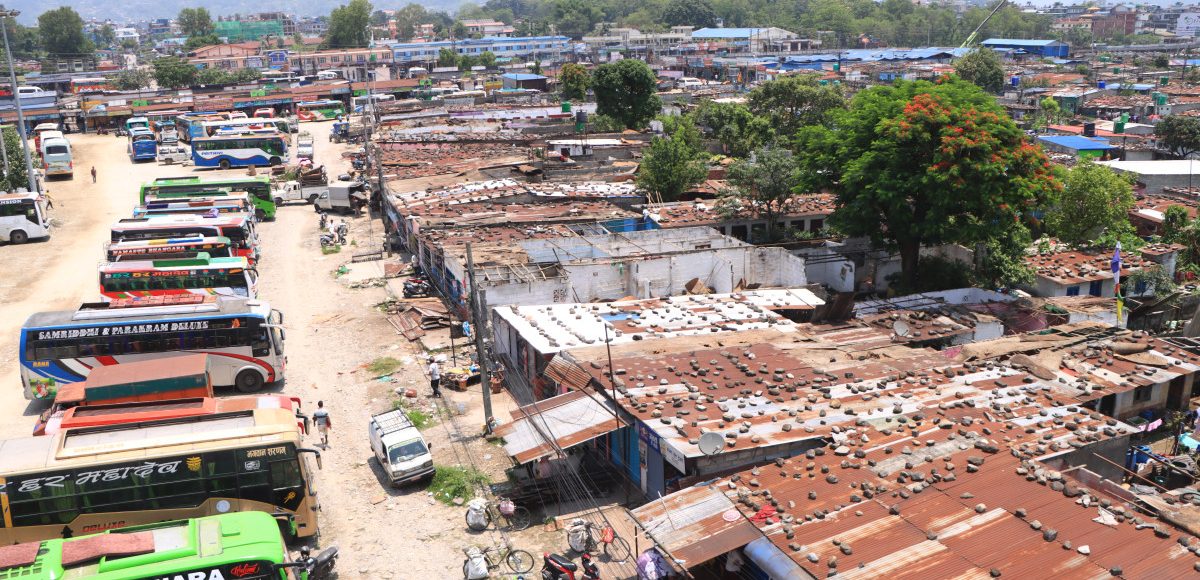 पोखरा बसपार्कका व्यापारिक संरचना हटाइयो, सुकुमवासी बस्ती अझै बाँकी