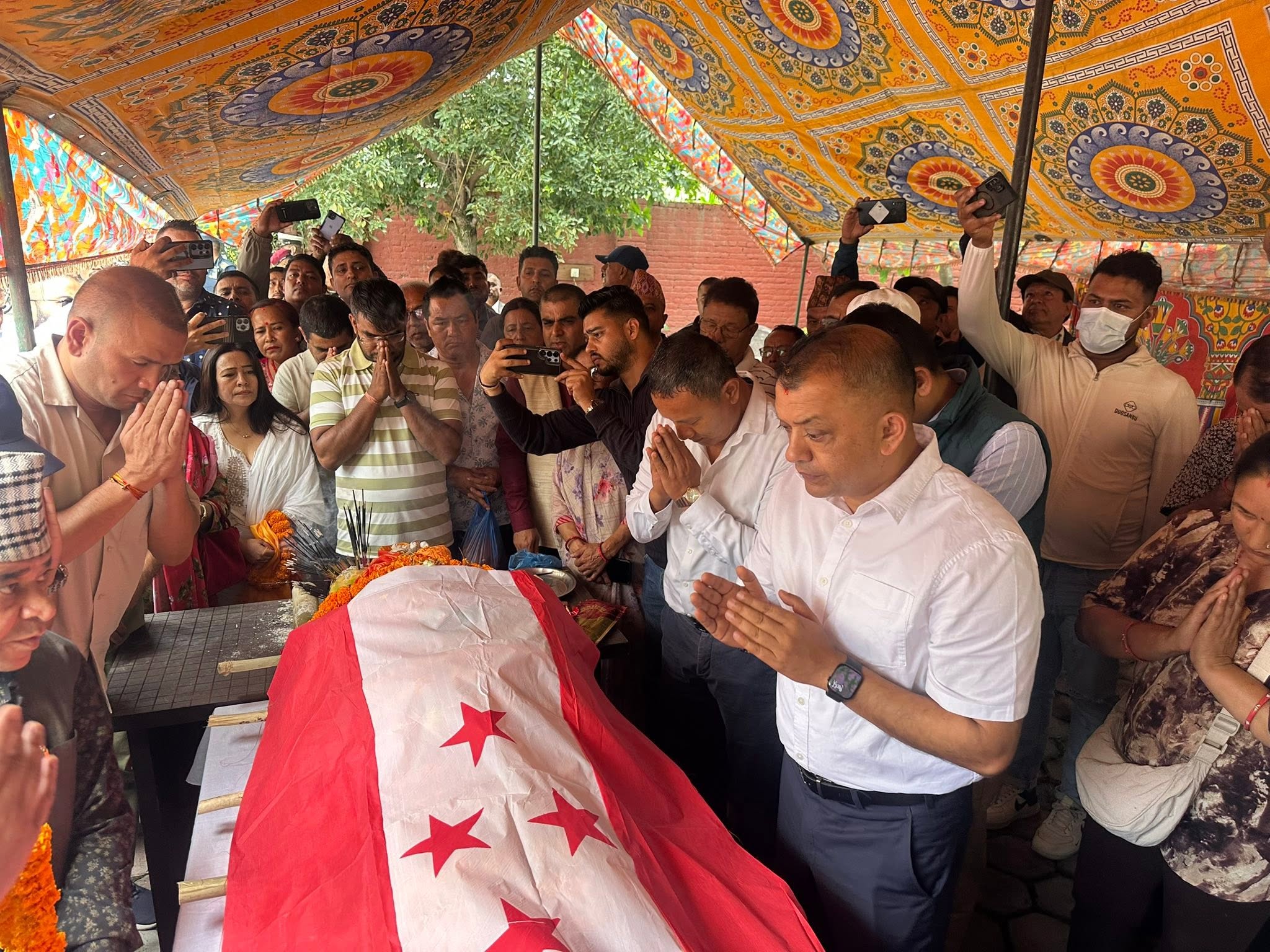 सभापति थापाद्वारा नेता खरेलको निधनप्रति दुःख व्यक्त