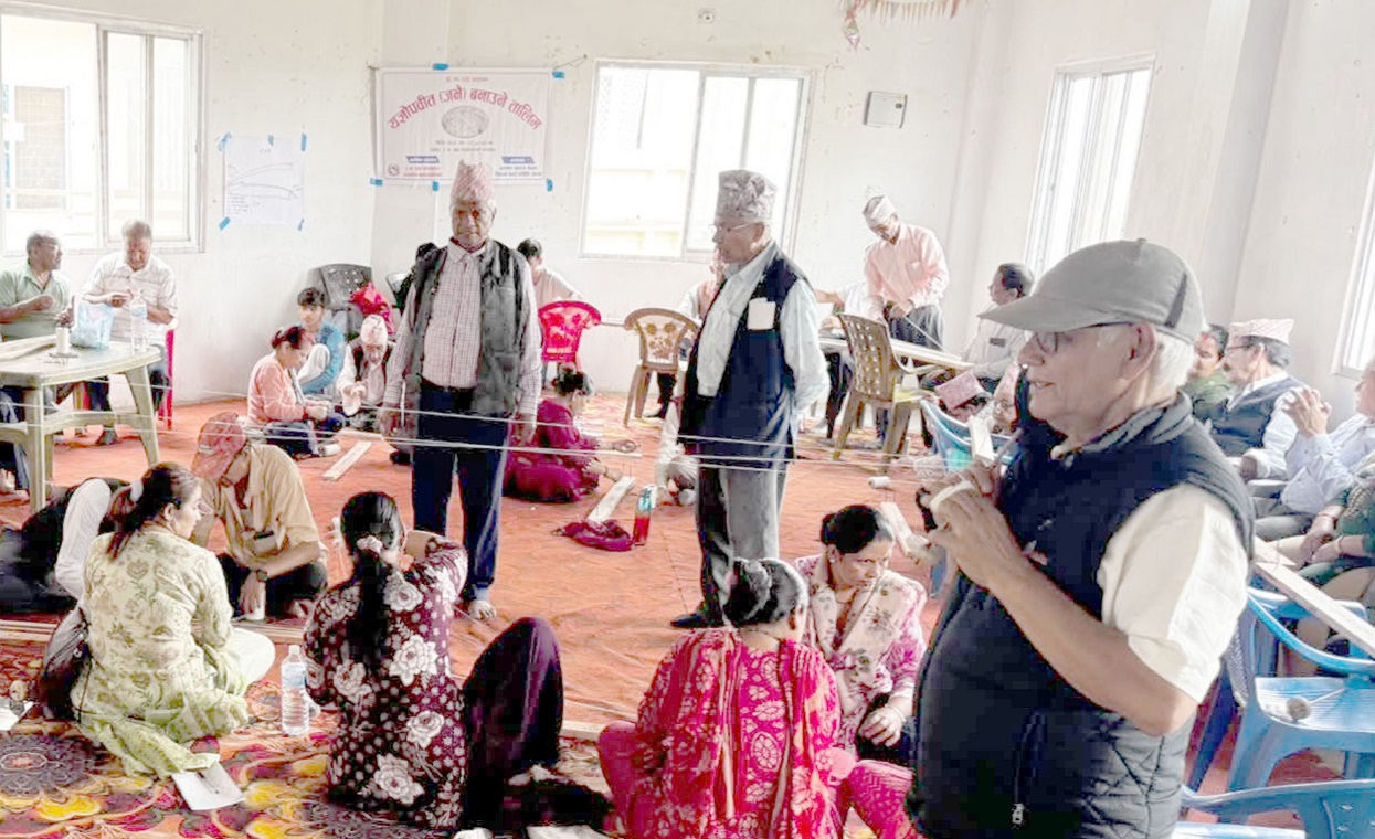 पाल्पामा जनै बाट्न सिक्दै नयाँ पुस्ता