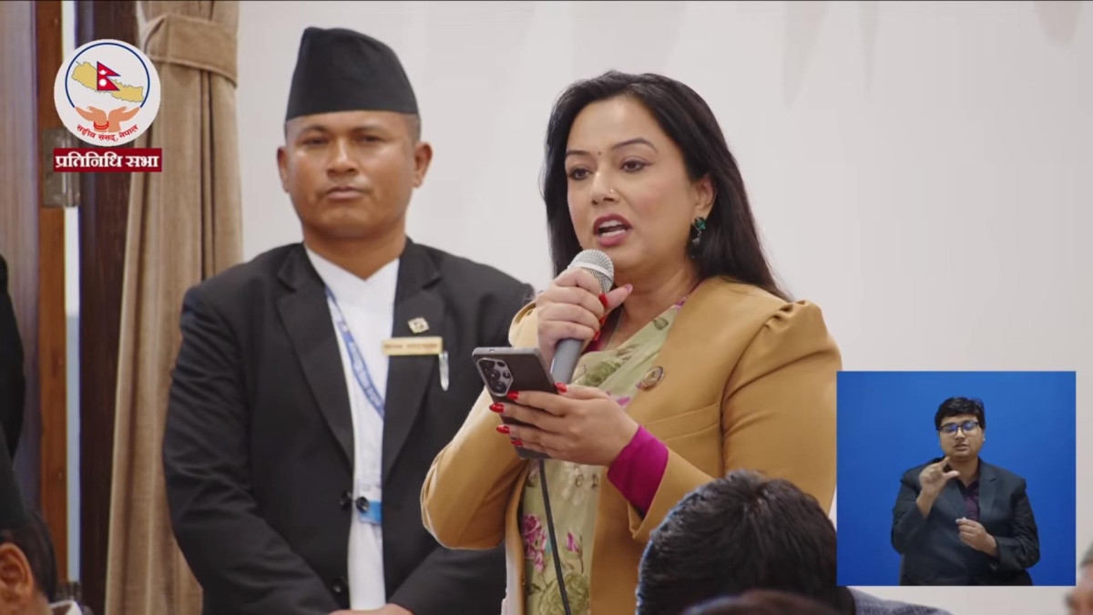सभामुखले प्रधानमन्त्रीको अभिव्यक्तिबारे छलफल गर्न सर्वदलीय बैठक बोलाउनु पर्दछः खुश्बु ओली