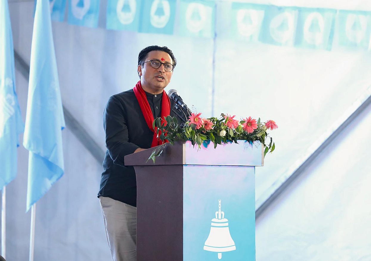 हामी राजनीतिक संस्कार बदल्न आएका हौँः स्वर्णिम वाग्ले