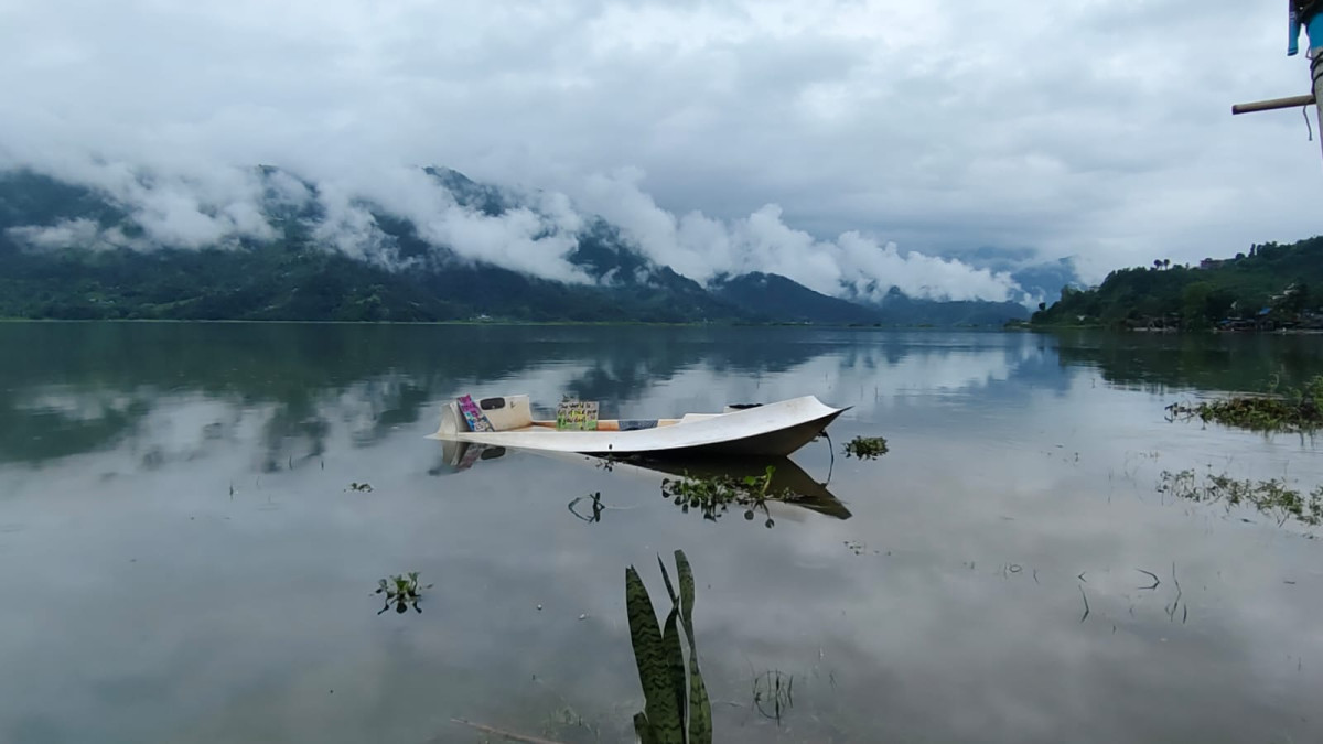 वर्षापछि फेवातालको सतहमा उल्लेख्य वृद्धि (तस्बिरहरू)
