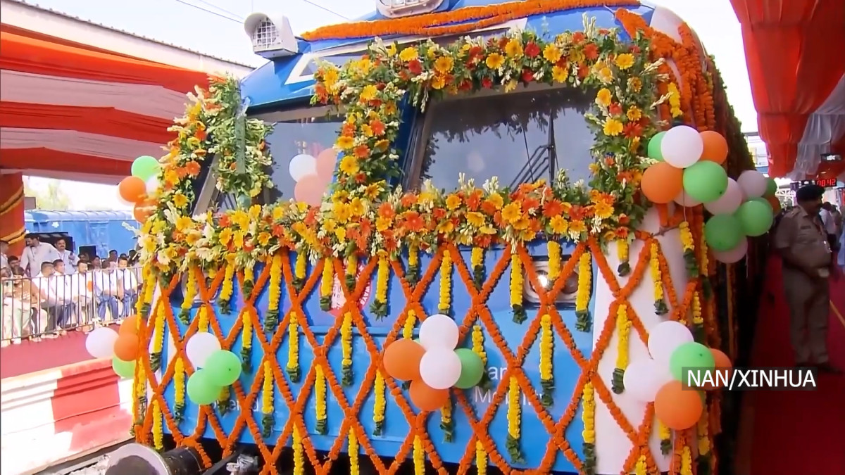 भारतमा पहिलो पटक हाइड्रोजनबाट चल्ने रेल सेवा सुरु
