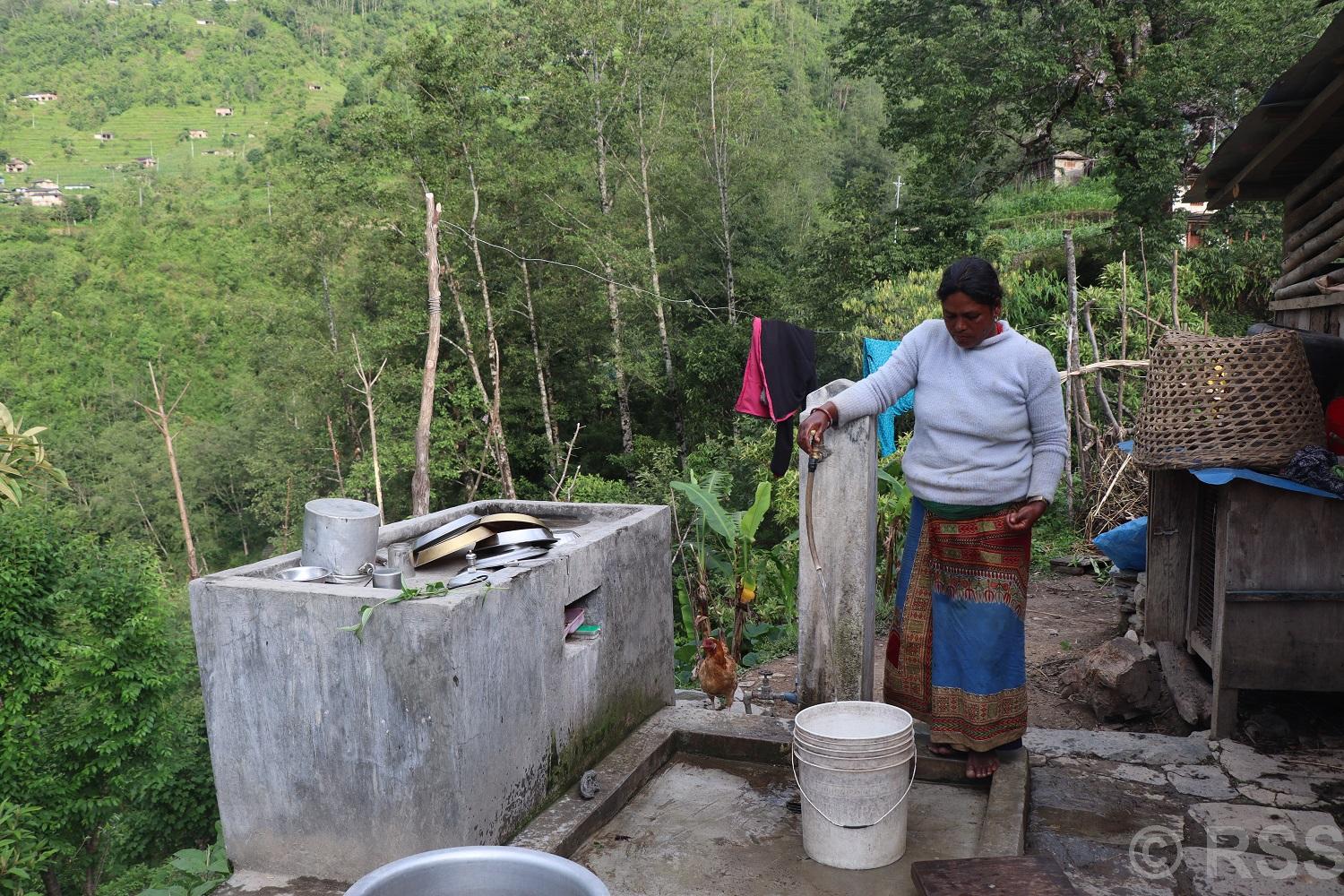 तेह्र सय घरमा खानेपानी सुविधा विस्तार