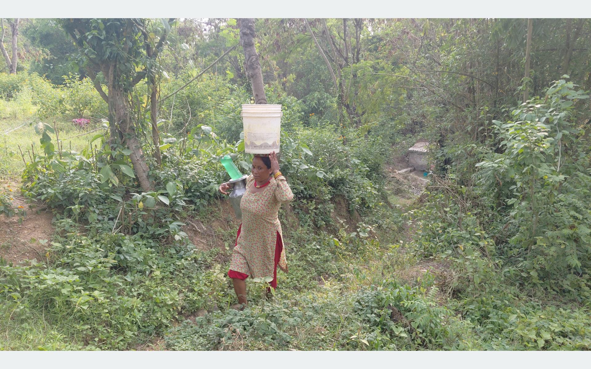दाङको बागरमा खानेपानीको समस्या