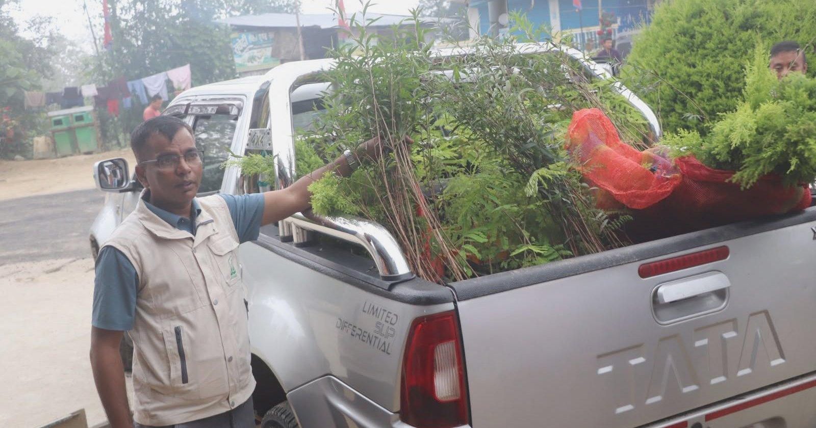 सरकारले घोषणा गरेको ‘सगरमाथा वृक्षरोपण महाअभियान’ भोजपुरमा
