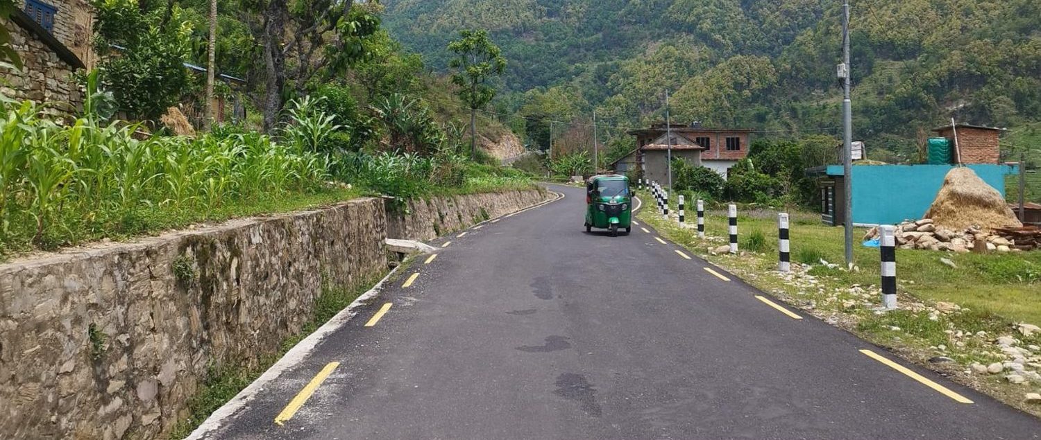 कालोपत्रपछि बर्खायाममा सहज बन्यो दोर्दीको केन्द्र जोड्ने सडक