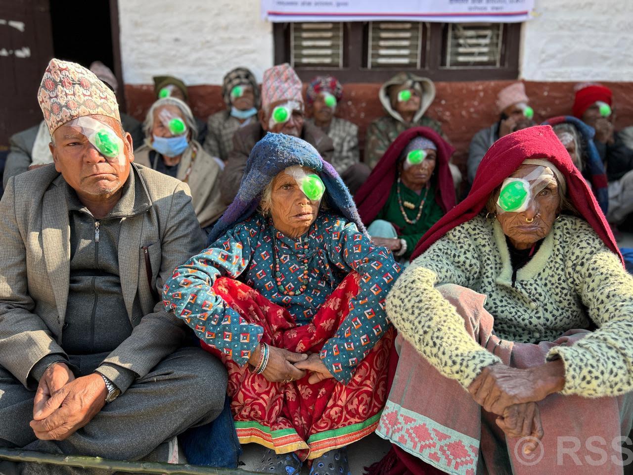 कर्णालीमा हिमालय आँखा अस्पतालको शाखा: एक वर्षमा ९५३ जनाको निःशुल्क शल्यक्रिया