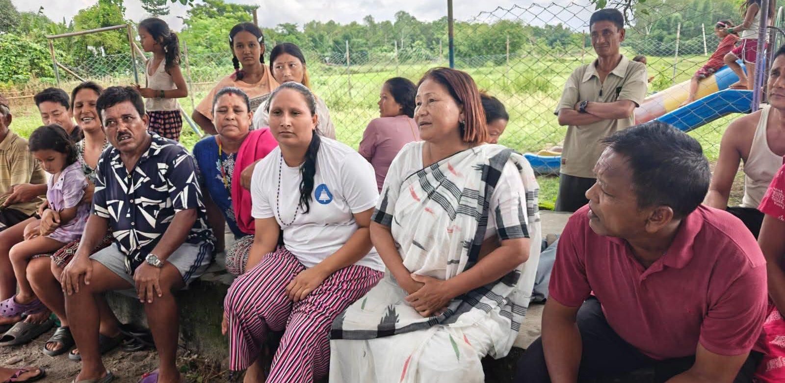 नागरिकका गुनासा सुन्दै गाउँटोलमा सांसद रानामगर