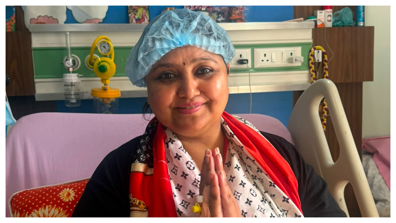 अभिनेत्री दीपाश्री निरौला डिस्चार्ज, शुभेच्छुकप्रति आभार व्यक्त