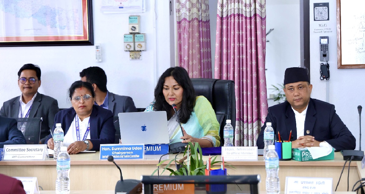 अन्तर्राष्ट्रिय सम्बन्ध समितिको बैठकमा परराष्ट्रमन्त्रीको ब्रिफिङ, सञ्चारकर्मीलाई प्रवेश निषेध