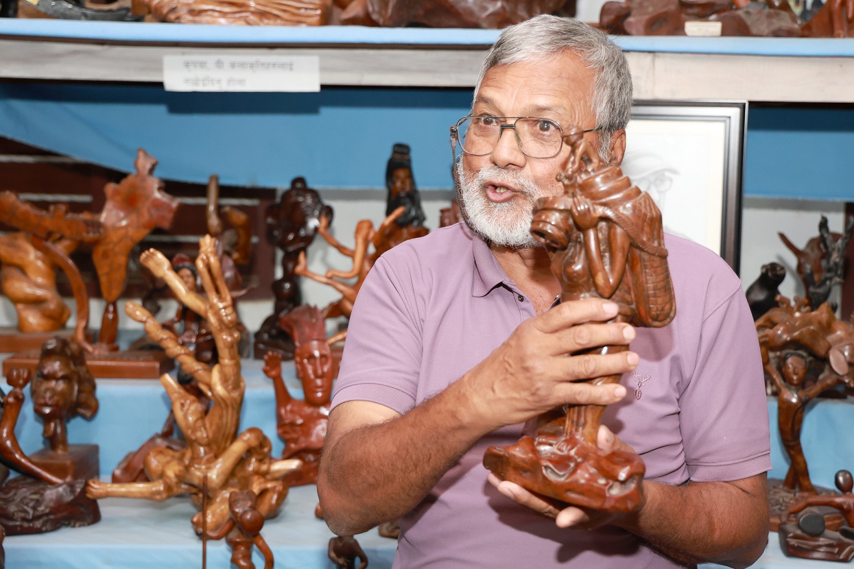 सिन्धुलीमा जराबुट्टा कला सङ्ग्रहालय आकर्षणको केन्द्र (तस्बिरहरू)