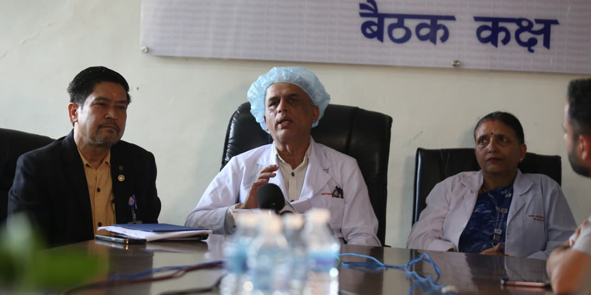 गणेश नेपालीको अवस्था गम्भीर र अस्थिर छ : वीर अस्पताल
