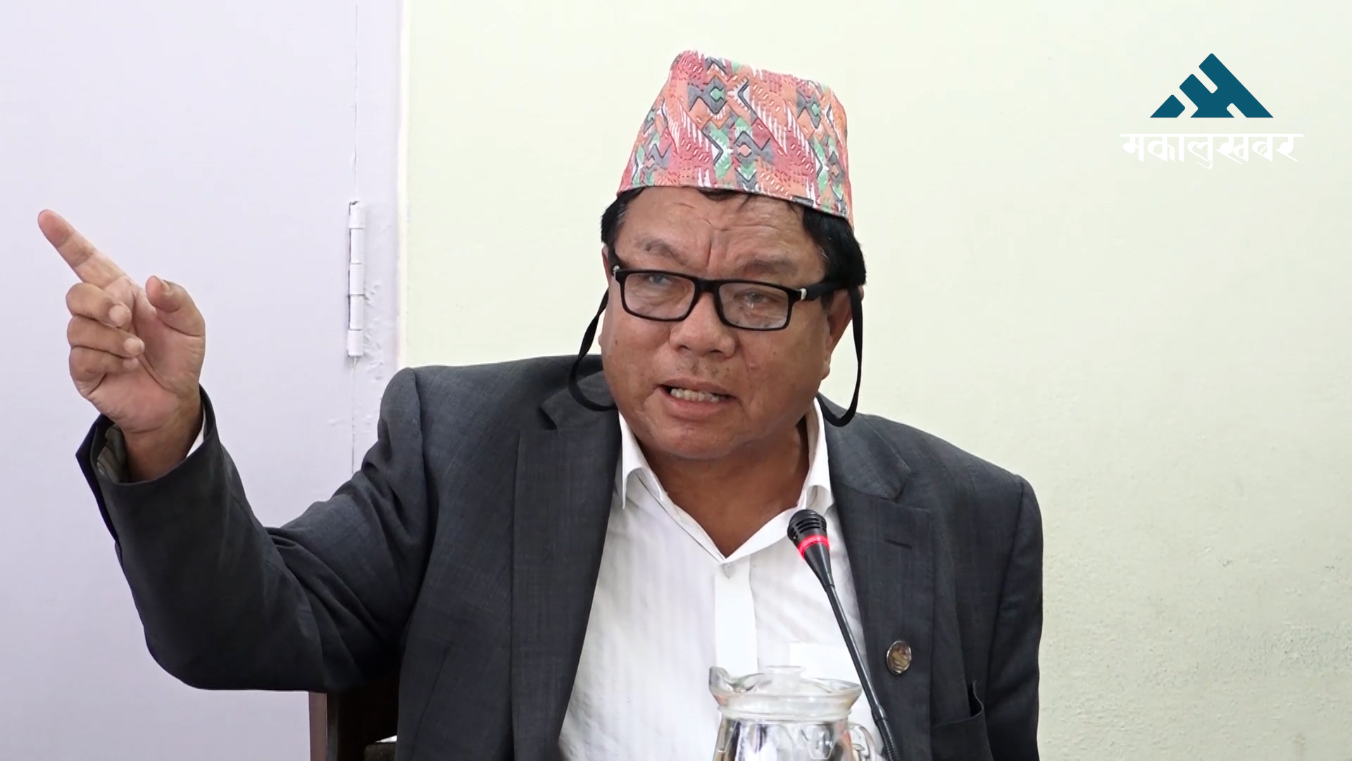 महावीर पुनको घोषणा: एक वर्ष सञ्चारमाध्यमलाई अन्तर्वार्ता दिन्नँ