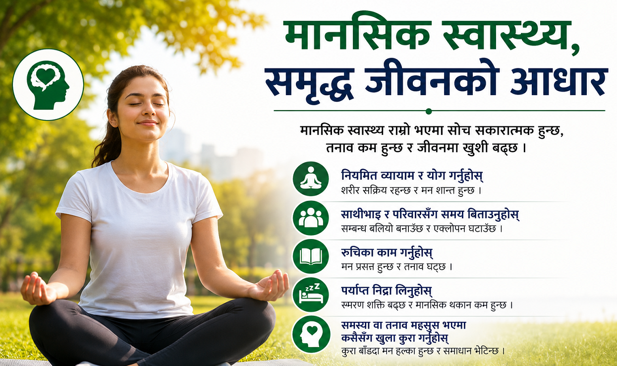 मानसिक स्वास्थ्यलाई बेवास्ता गर्दा मानिसको जीवनमा कस्तो असर पर्न सक्छ?