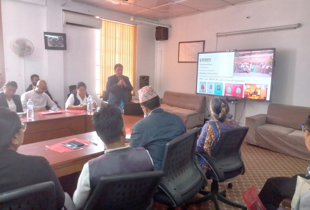मूर्तिको गैरकानुनी निकासी रोकथाम गर्न दुई दिने अभिमुखीकरण