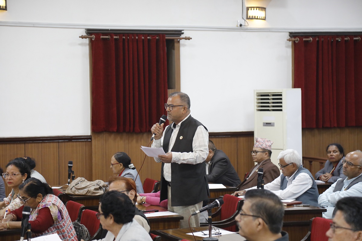 राष्ट्रको सम्पत्ति र इतिहास जलाएर आएको राक्षसी सरकार हो यो: सांसद विष्ट