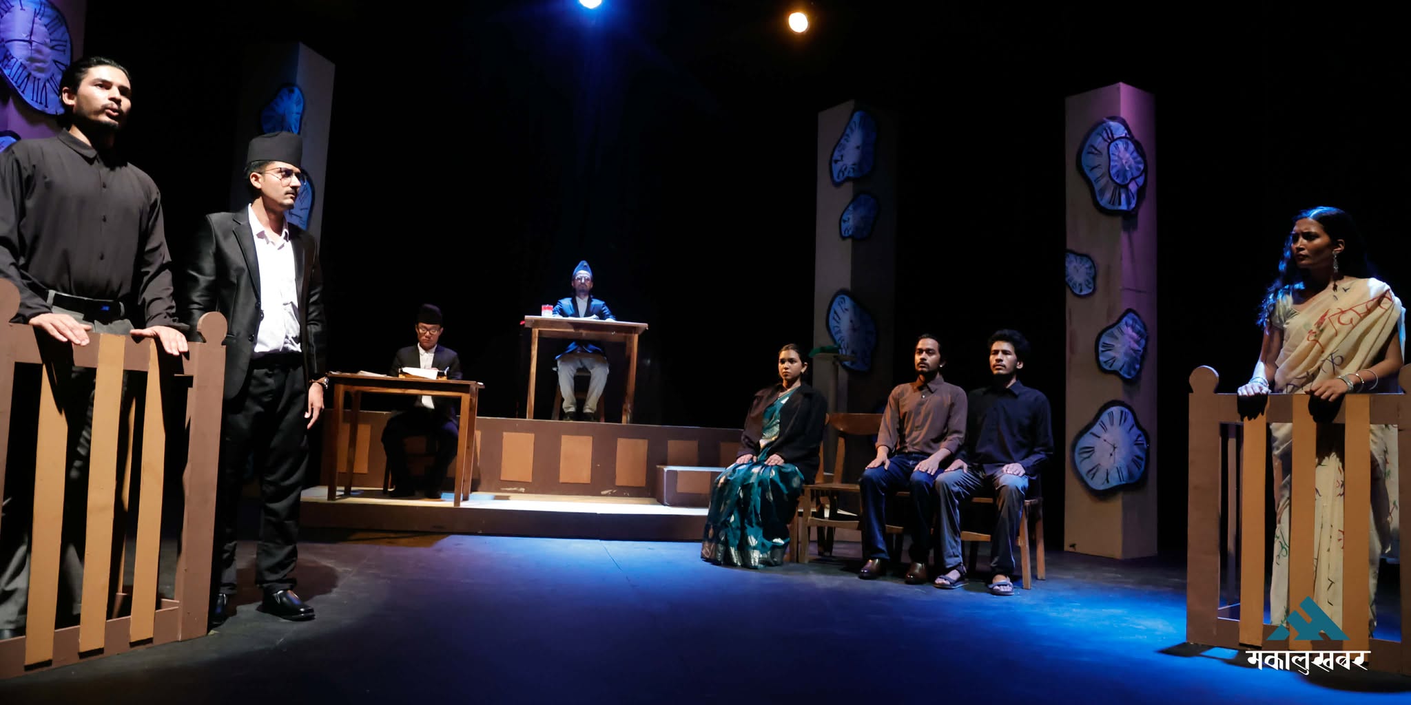 मण्डलाको मञ्चमा ‘इजलास जारी छ’ (तस्बिरहरु)