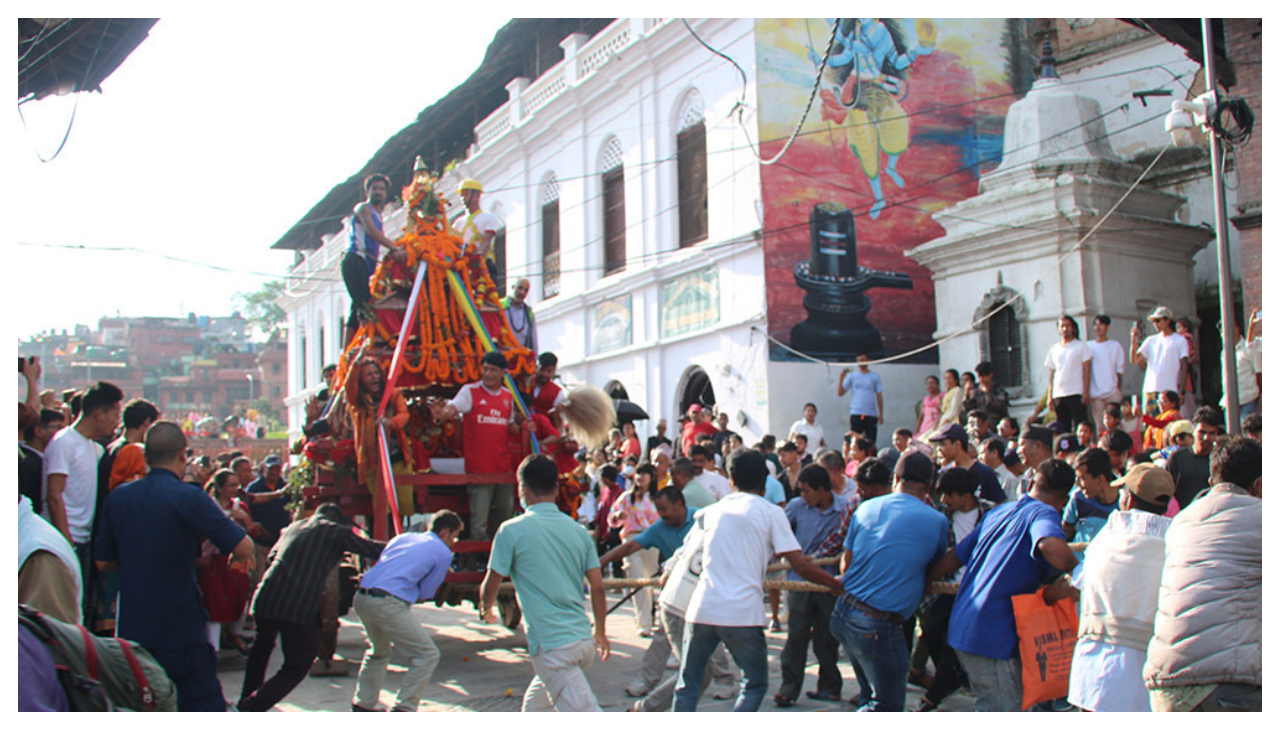 पशुपति क्षेत्रमा गङ्गामाई रथयात्रा सुरु