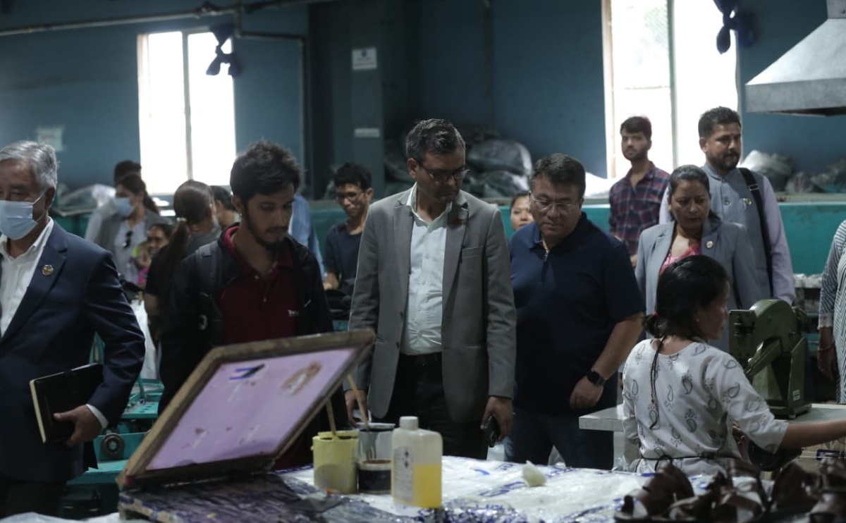 उद्योग समितिद्वारा बालाजु औद्योगिक क्षेत्रको अनुगमन (तस्बिरहरू)